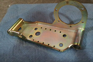 Zinc Plating of a Steel Transfer Case Mount